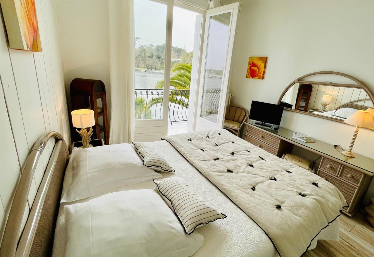La Caravelle Logis Hotel Biscarrosse Buitenkant foto